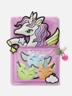 Carnets|Primark Agenda En Peluche Licorne Multicolore