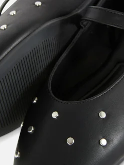 Ballerines|Primark Babies à Clous Noir