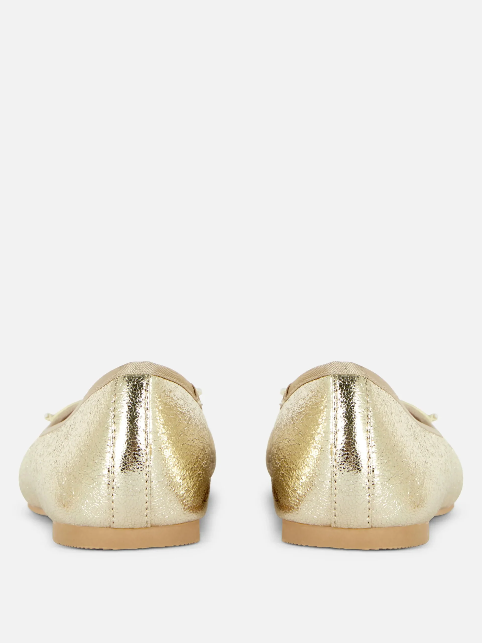 Ballerines|Primark Ballerines à Nœud Doré
