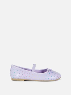Ballerines|Primark Ballerines Ajourées à Cœur Lilas
