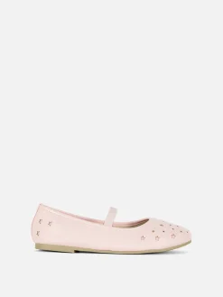 Ballerines|Primark Ballerines Découpe Laser étoiles Rose