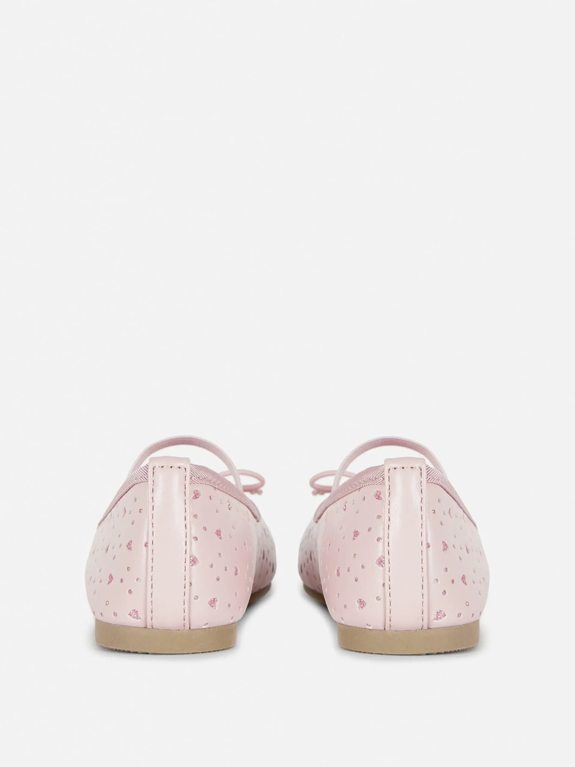 Ballerines|Primark Ballerines Pailletées Découpées Au Laser Rose