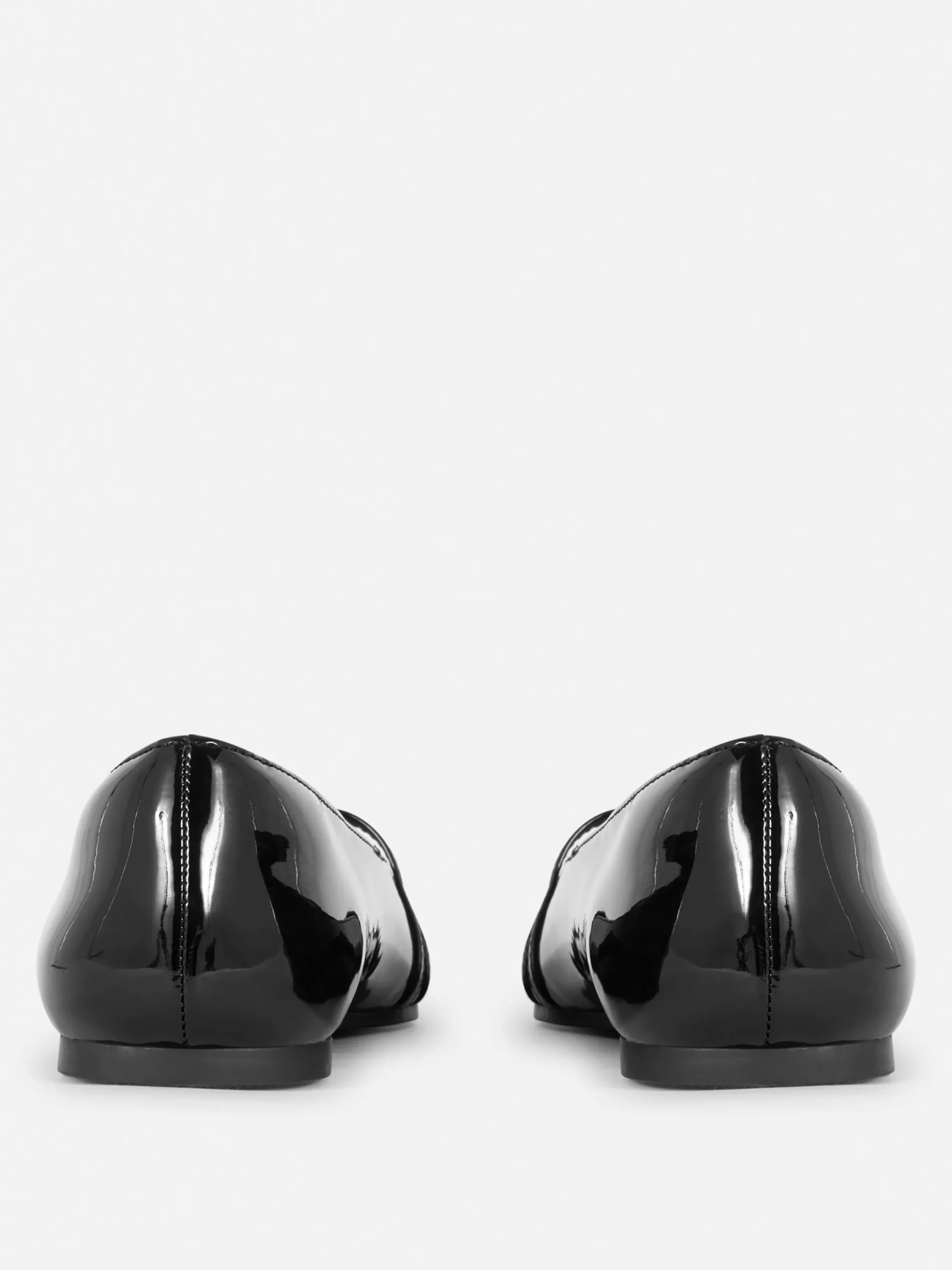 Ballerines|Primark Ballerines Vernies à Bout Pointu Noir