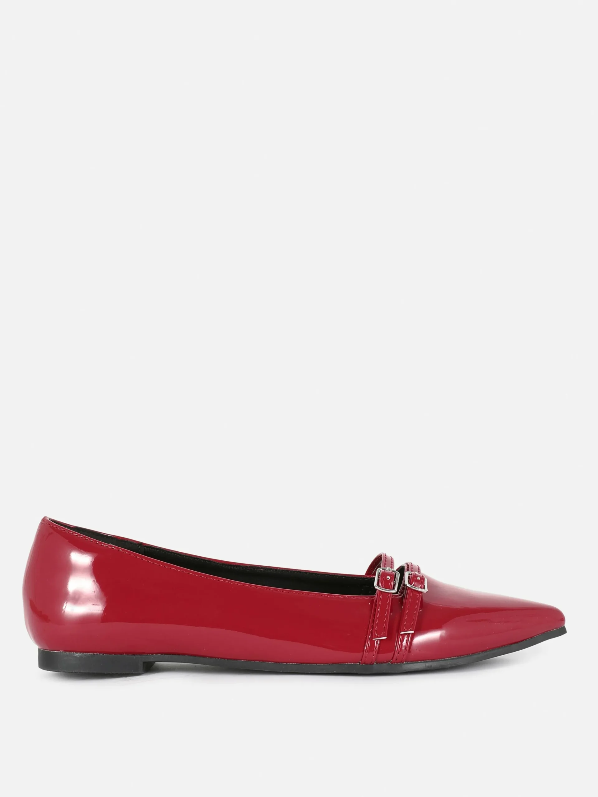 Ballerines|Primark Ballerines Vernies à Bout Pointu Rouge
