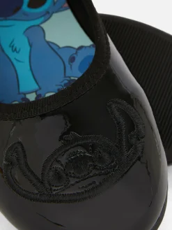Ballerines|Primark Ballerines Vernies Disney Stitch Noir
