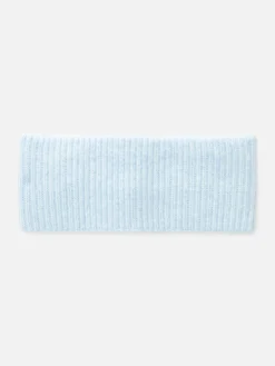 Chapeaux, Gants Et Écharpes|Primark Bandeau En Maille Côtelée Bleu