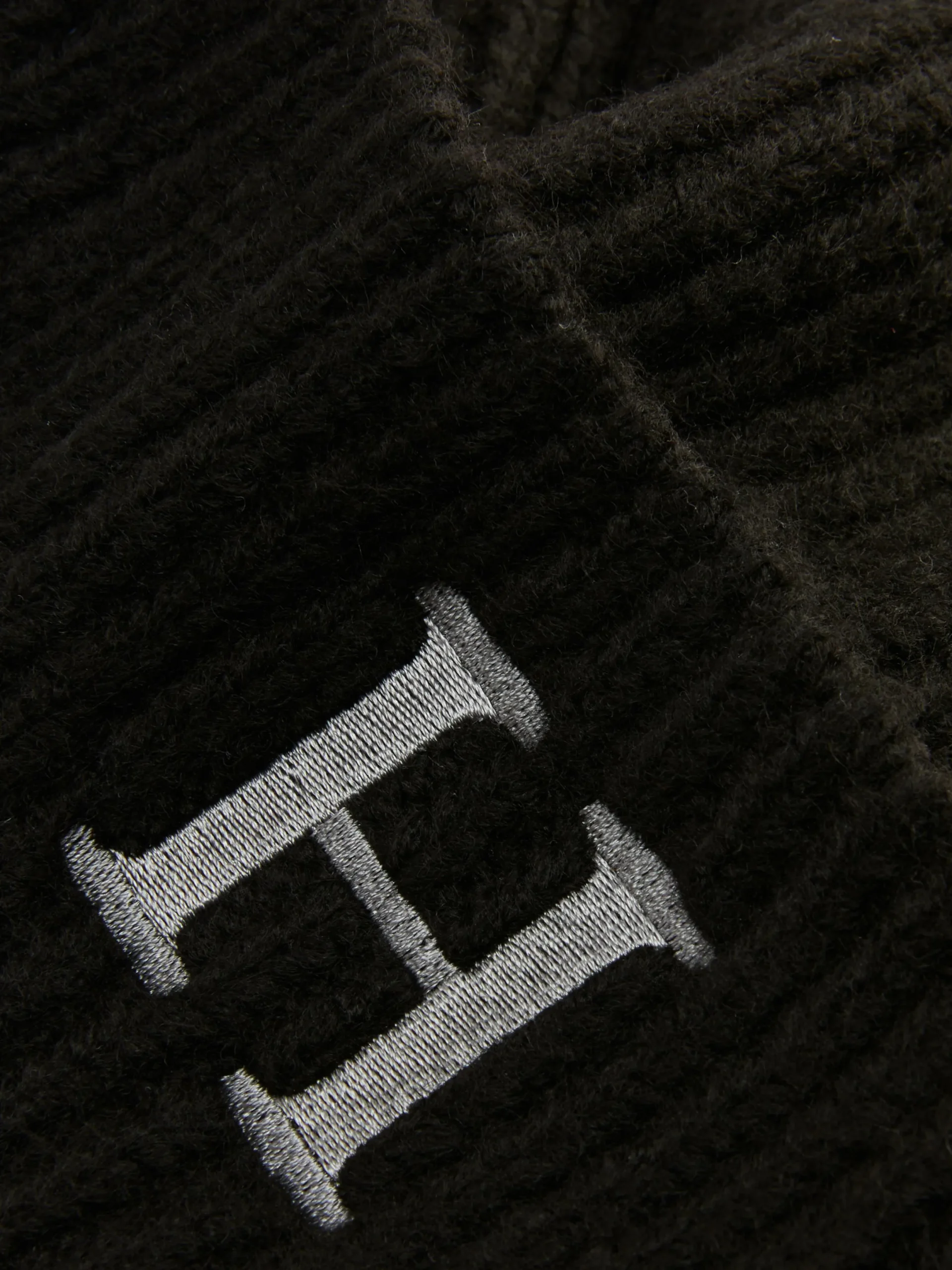 Accessoires Cheveux|Chapeaux, Gants Et Écharpes|Primark Bandeau En Tricot Avec Initiale Brodée Noir