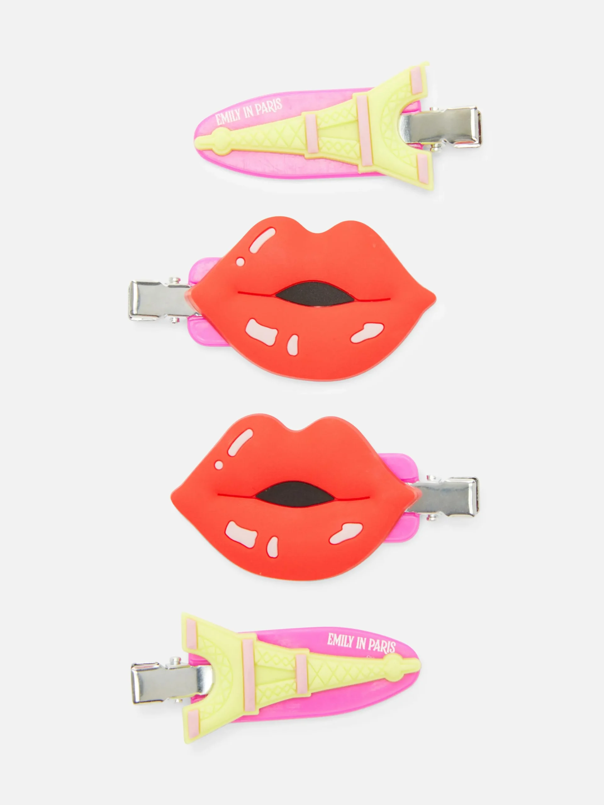 Accessoires Cheveux|Primark Barrettes Sans Pli Emily In Paris Multicolore
