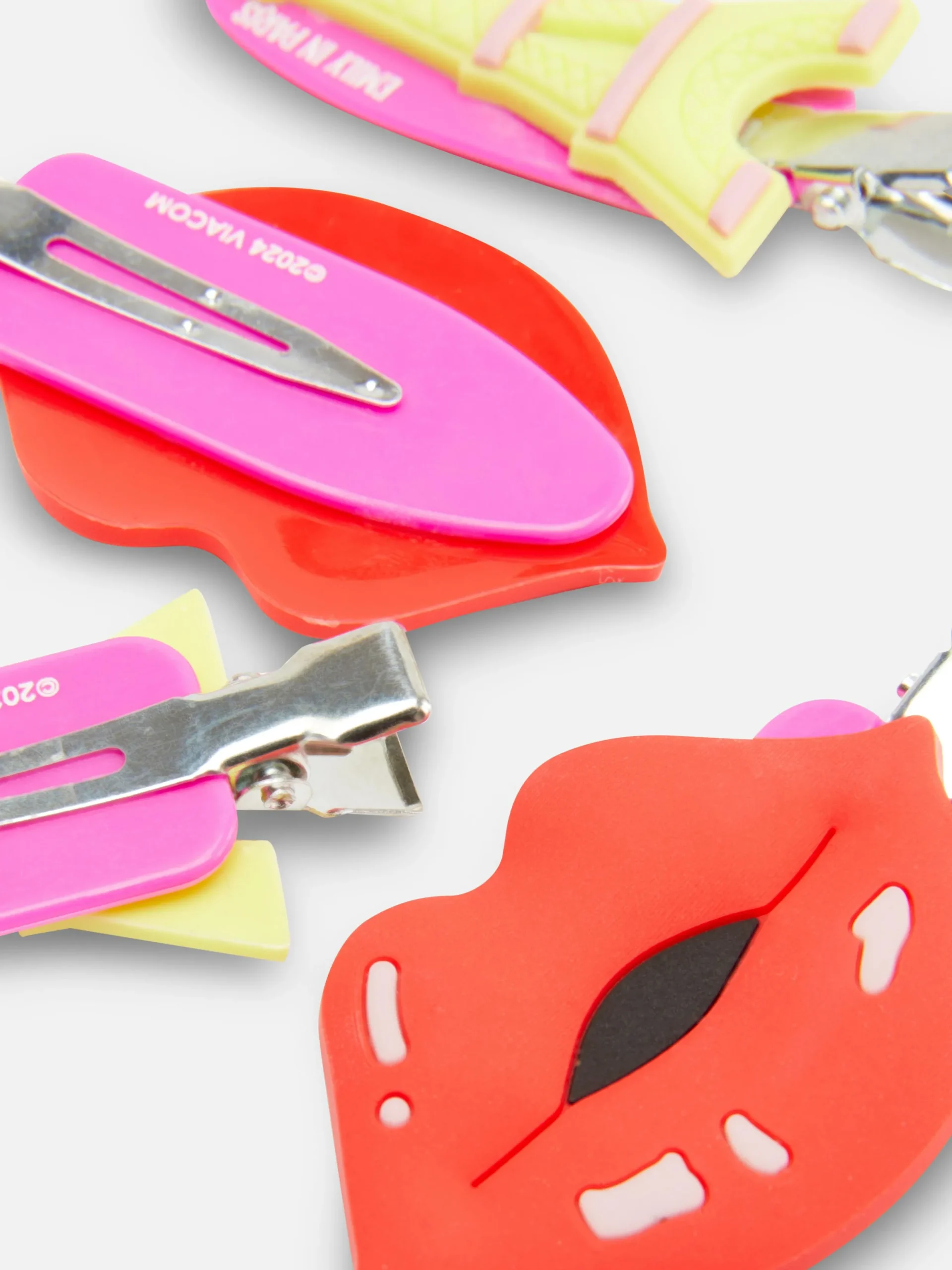 Accessoires Cheveux|Primark Barrettes Sans Pli Emily In Paris Multicolore