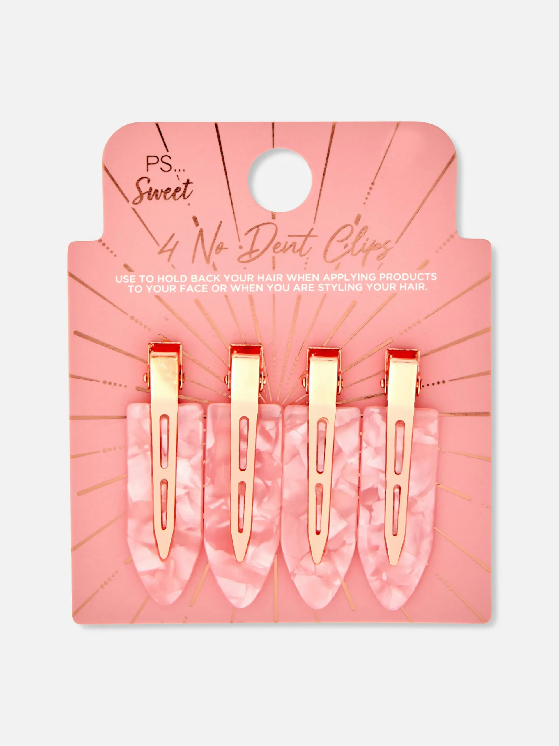 Accessoires Cheveux|Primark Barrettes Sans Pli PS… Sweet Rose