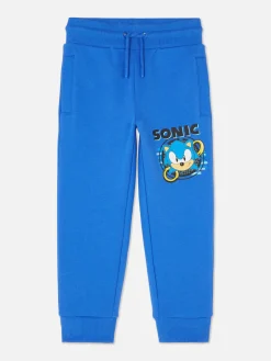 Bas De Jogging|Primark Bas De Jogging à Cordon De Serrage Sonic Le Hérisson Bleu
