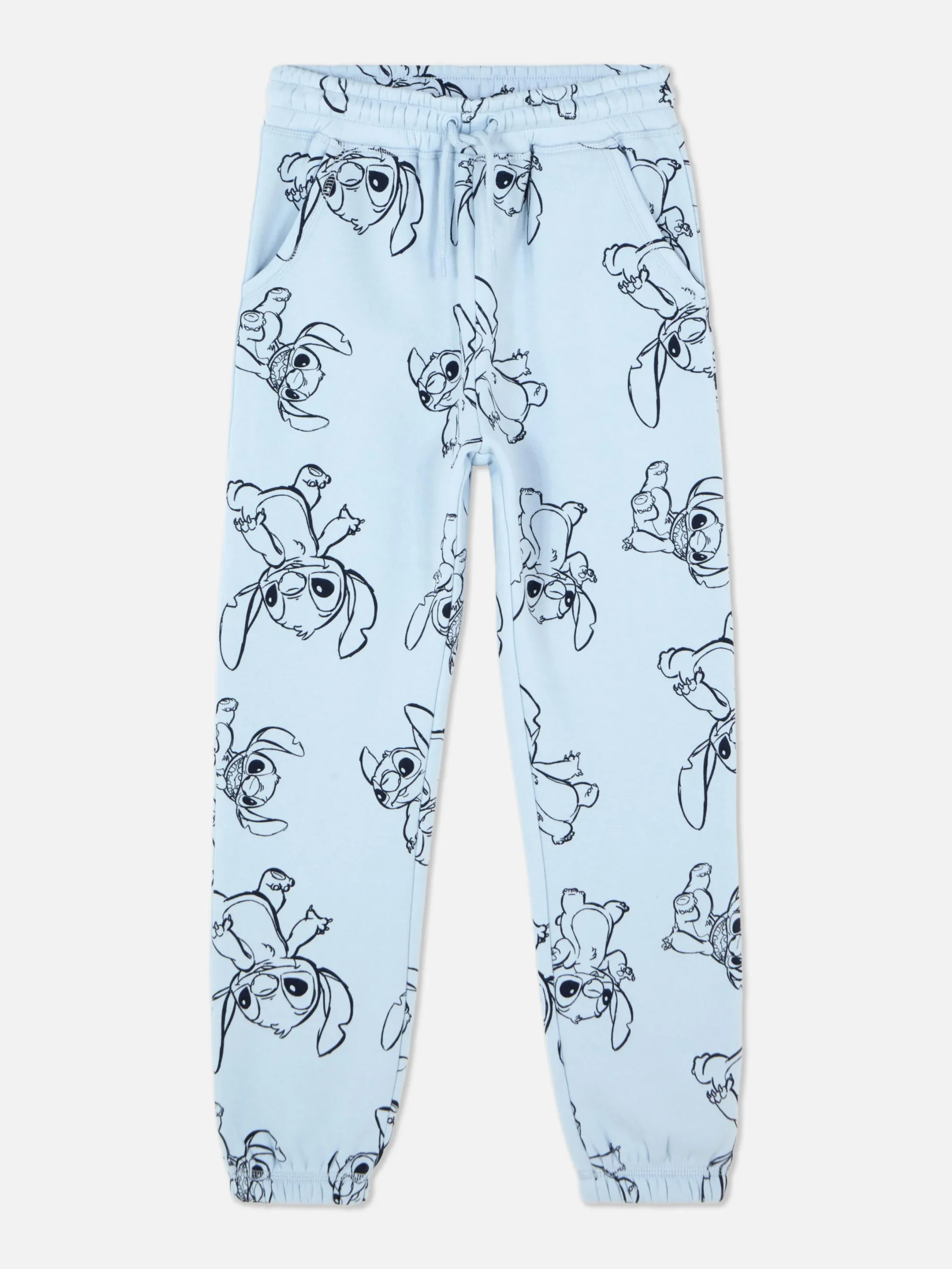 Bas De Jogging|Primark Bas De Jogging à Cordon De Serrage Disney Lilo & Stitch Bleu