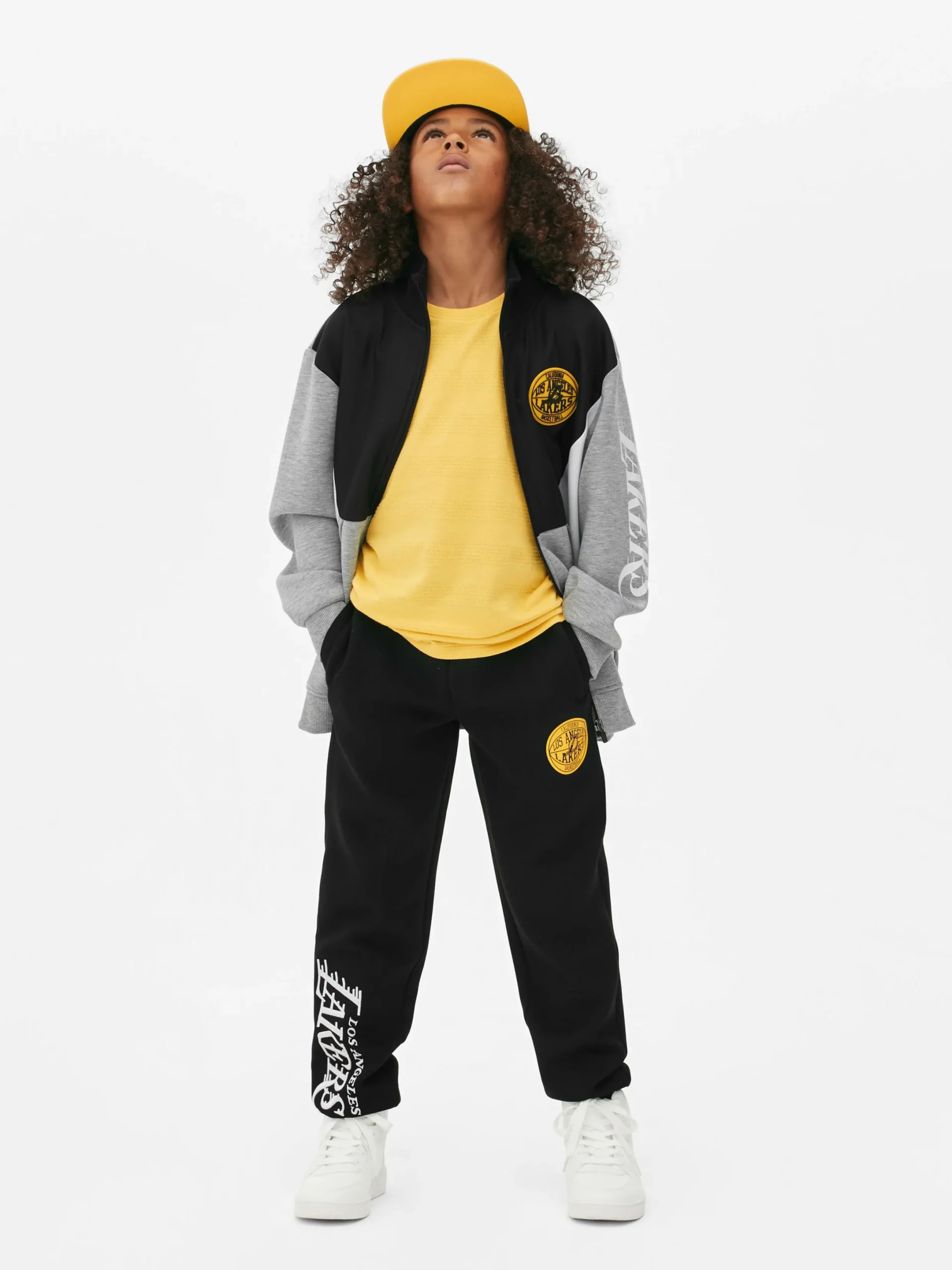 Bas De Jogging|Primark Bas De Jogging à Cordon NBA Los Angeles Lakers Noir