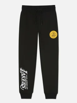 Bas De Jogging|Primark Bas De Jogging à Cordon NBA Los Angeles Lakers Noir