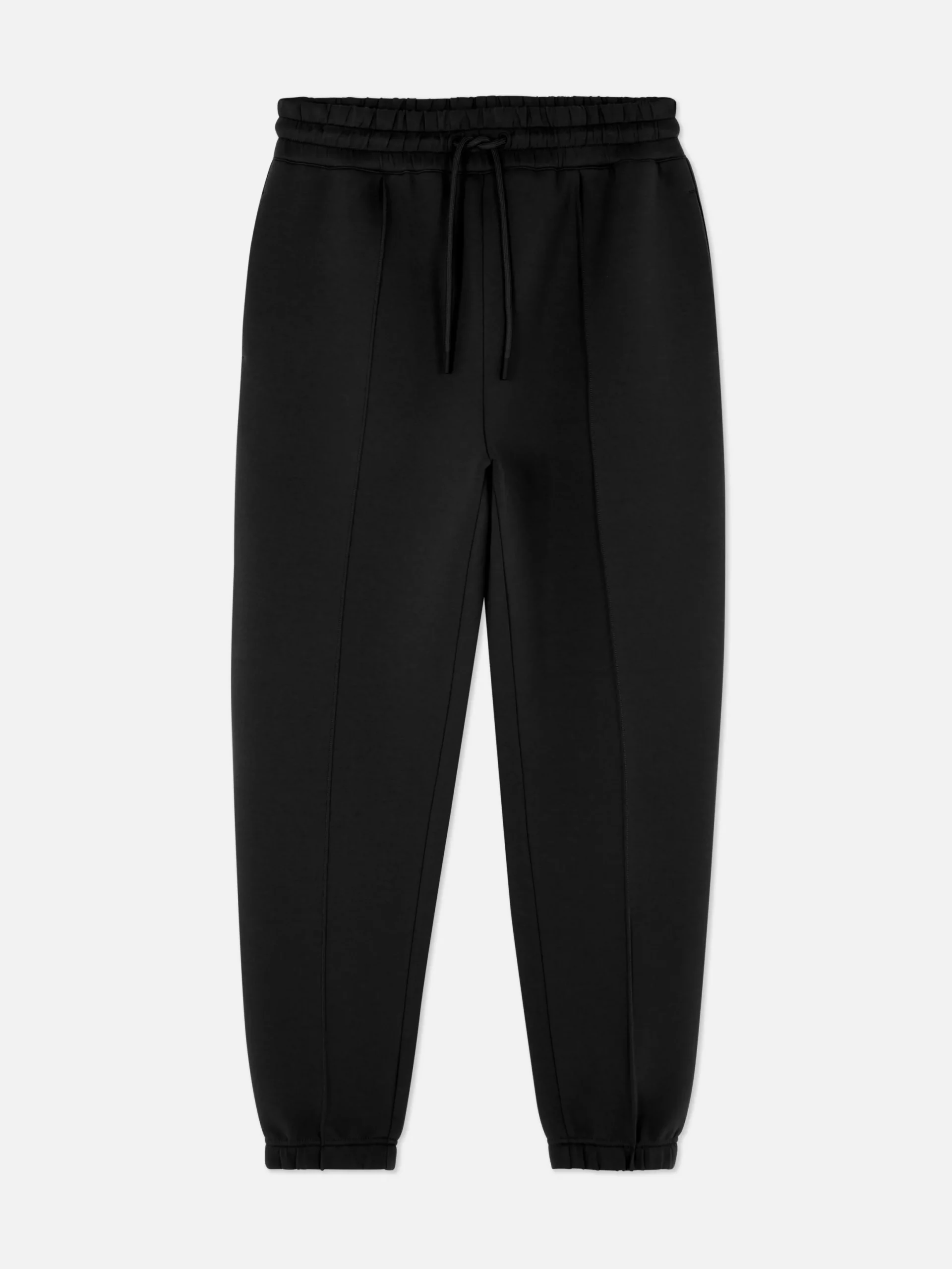 Bas De Jogging|Primark Bas De Jogging à Pinces Et à Revers Kem Noir