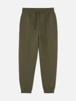 Bas De Jogging|Primark Bas De Jogging à Pinces Et à Revers Kem Kaki