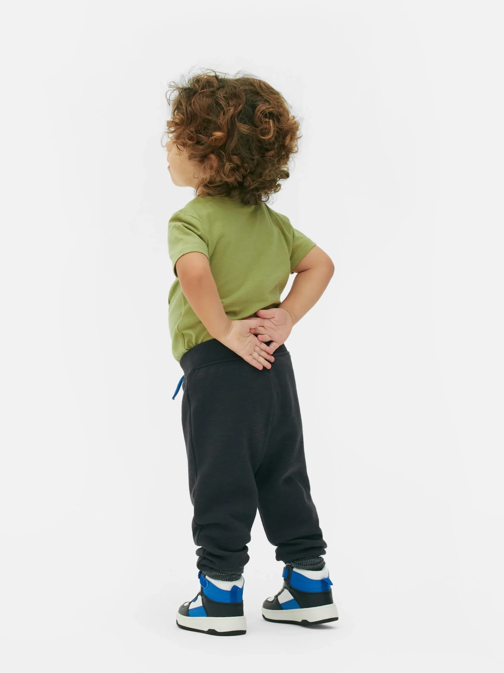 Pantalons Et Leggings|Primark Bas De Jogging à Revers Et Cordon De Serrage Anthracite