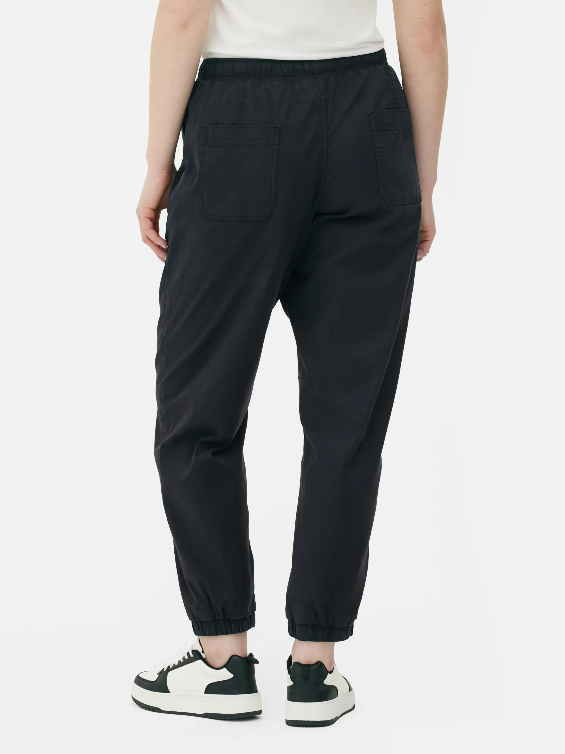 Bas De Jogging|Primark Bas De Jogging à Revers Et Cordon De Serrage Bleu marine