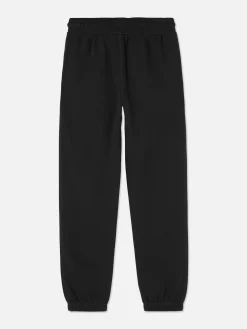 Bas De Jogging|Primark Bas De Jogging à Revers Et Cordon De Serrage Ado Noir