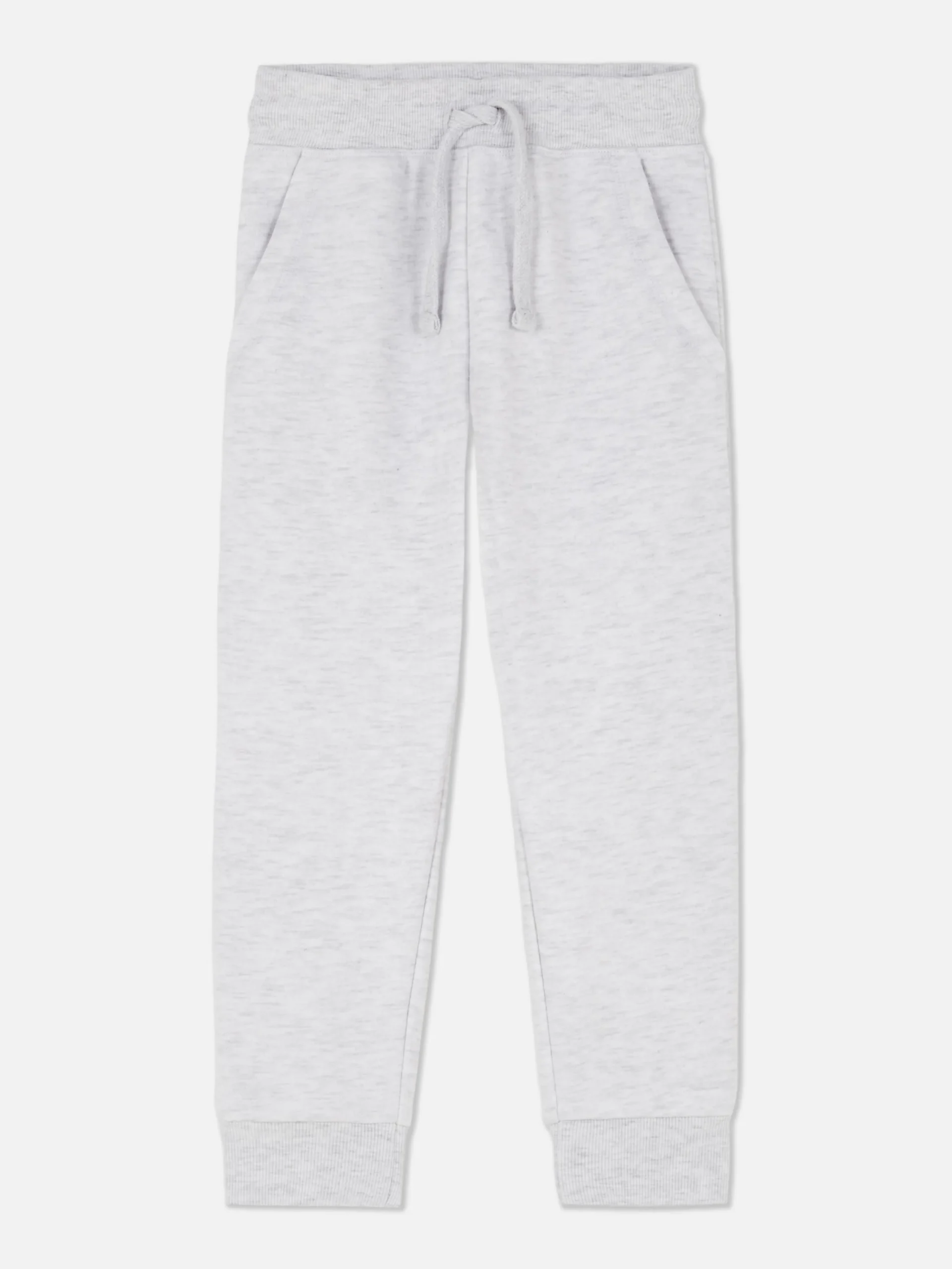 Bas De Jogging|Primark Bas De Jogging à Revers Et Cordon De Serrage Gris