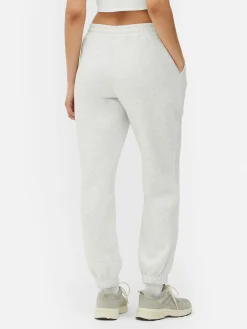 Bas De Jogging|Primark Bas De Jogging à Revers Et Cordon De Serrage Gris chiné