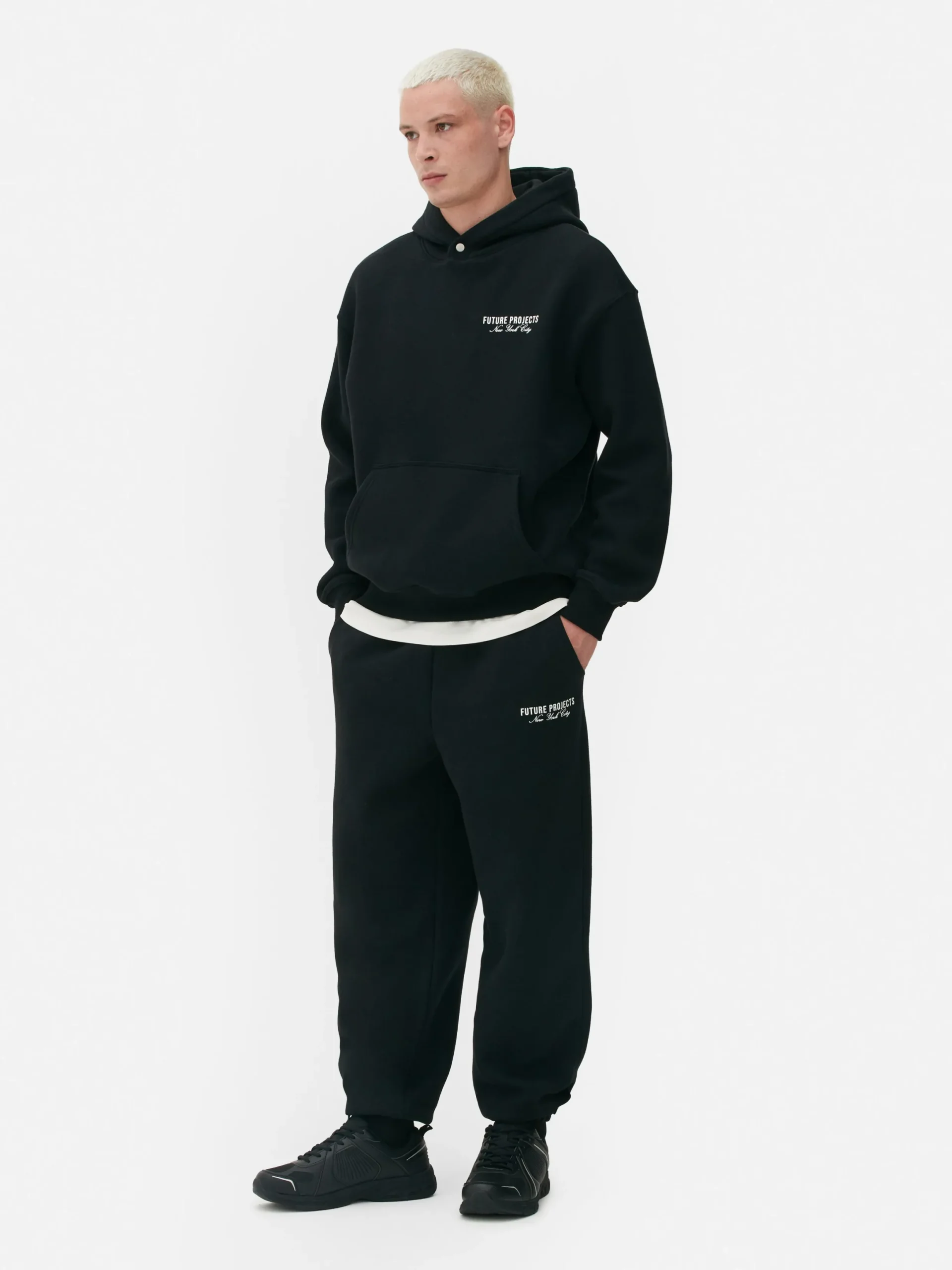 Bas De Jogging|Primark Bas De Jogging à Revers Future Projects Noir