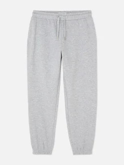 Bas De Jogging|Primark Bas De Jogging à Taille Et Chevilles élastiquées Gris