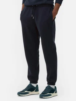 Bas De Jogging|Primark Bas De Jogging à Taille Et Chevilles élastiquées Bleu marine