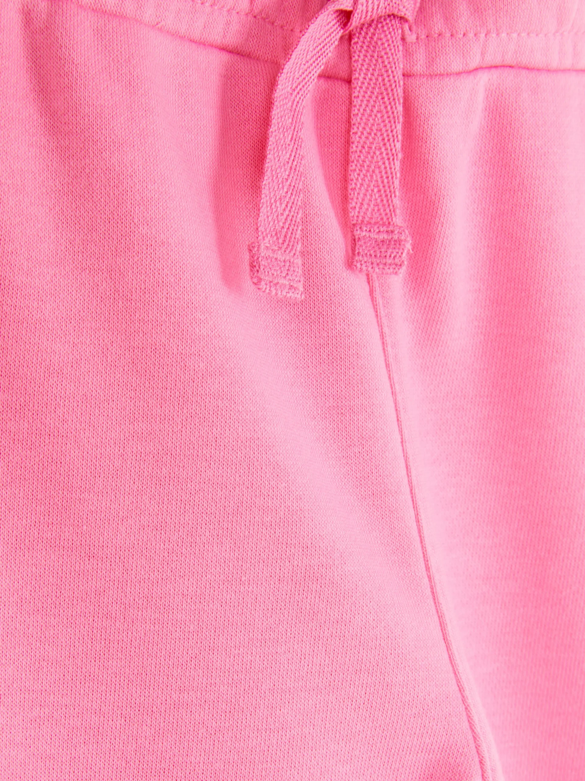 Pantalons Et Leggings|Primark Bas De Jogging Avec Cordon De Serrage à Coordonner Rose vif