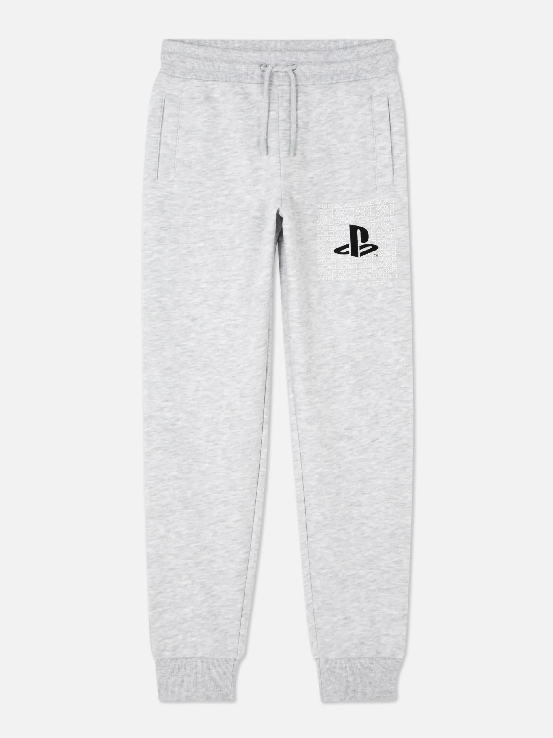 Bas De Jogging|Primark Bas De Jogging Avec Logo PlayStation Gris chiné