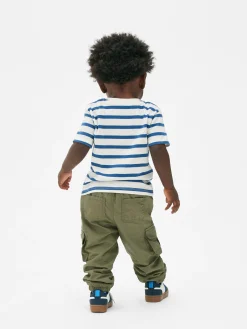 Pantalons Et Leggings|Primark Bas De Jogging Cargo à Cordon De Serrage Kaki