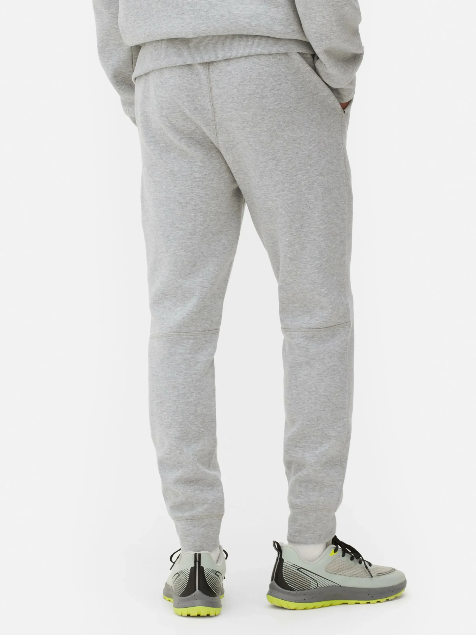 Vêtements De Sport|Bas De Jogging|Primark Bas De Jogging Contrecollé Coupe Slim Gris chiné