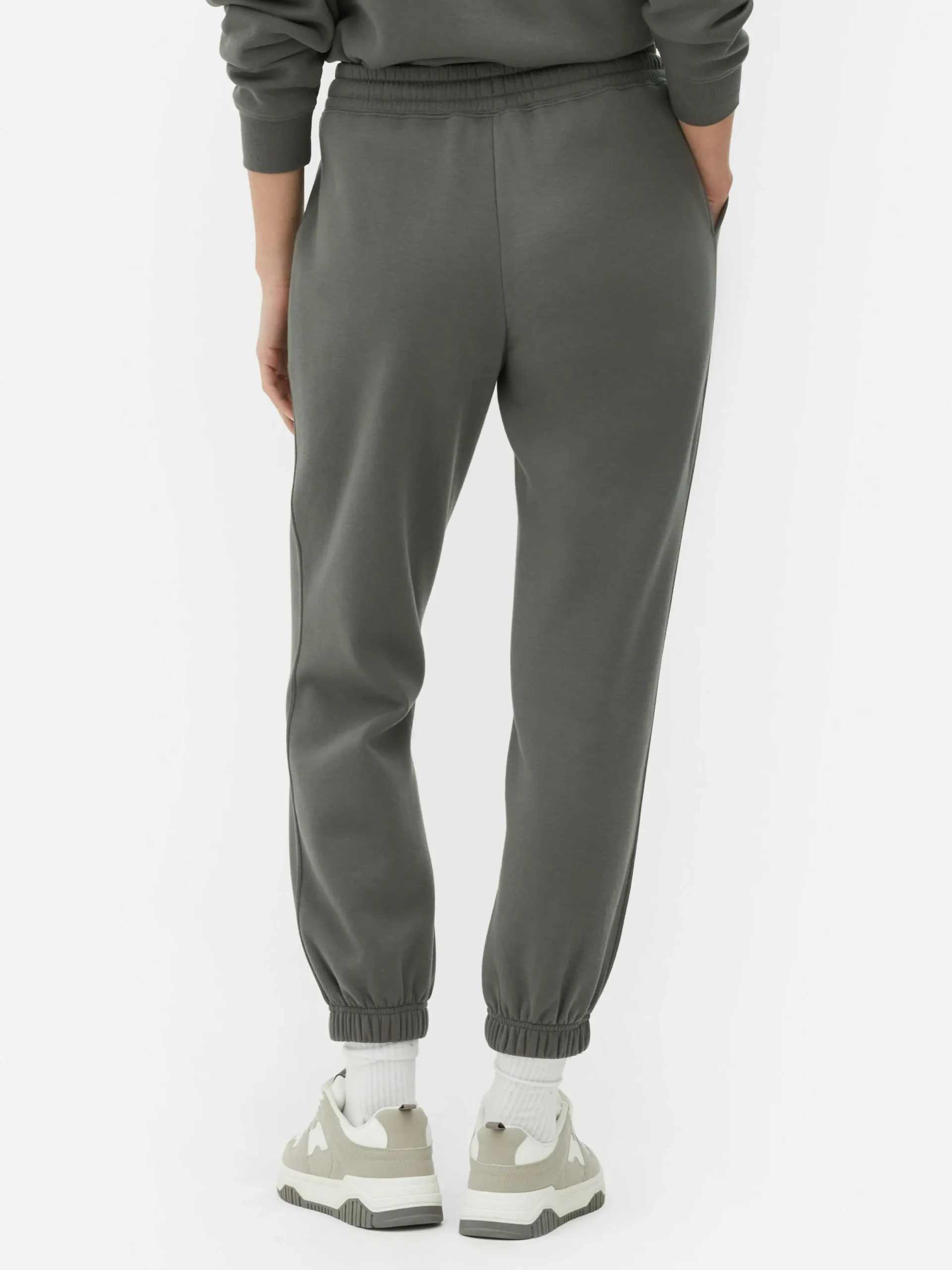 Bas De Jogging|Primark Bas De Jogging Coupe Droite Essential Gris ardoise