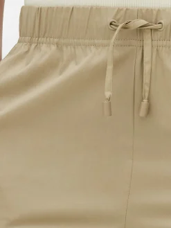 Bas De Jogging|Primark Bas De Jogging Fuselé En Popeline Taupe