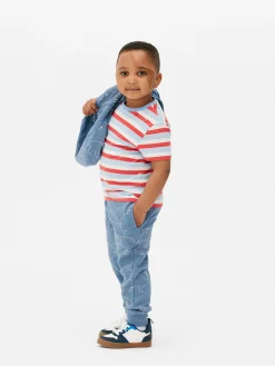 Bas De Jogging|Primark Bas De Jogging Graphique Avec Cordon De Serrage à Coordonner Bleu