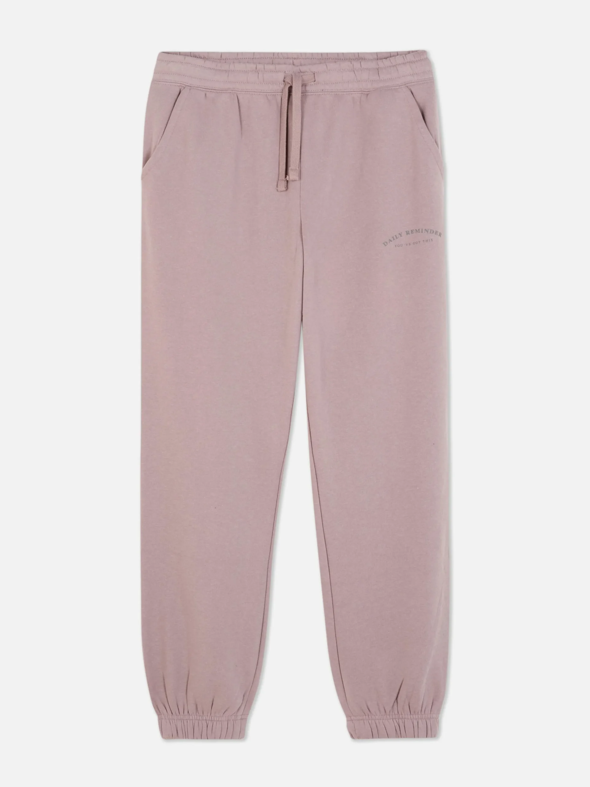 Bas De Jogging|Primark Bas De Jogging Graphique Avec Cordon De Serrage à Coordonner Figue