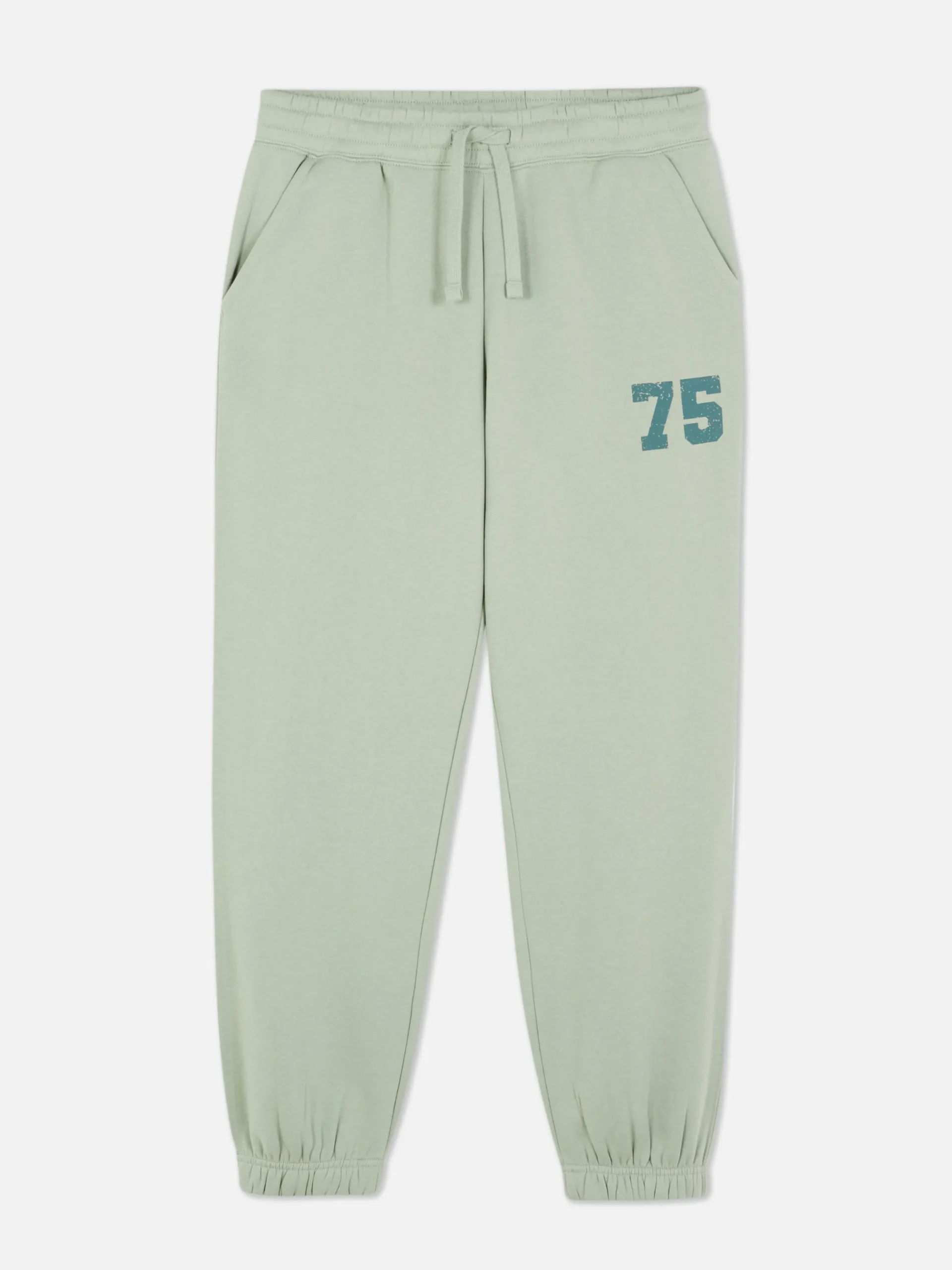 Bas De Jogging|Primark Bas De Jogging Graphique Avec Cordon De Serrage à Coordonner Vert