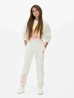 Bas De Jogging|Primark Bas De Jogging Graphique Barbie à Coordonner Écru