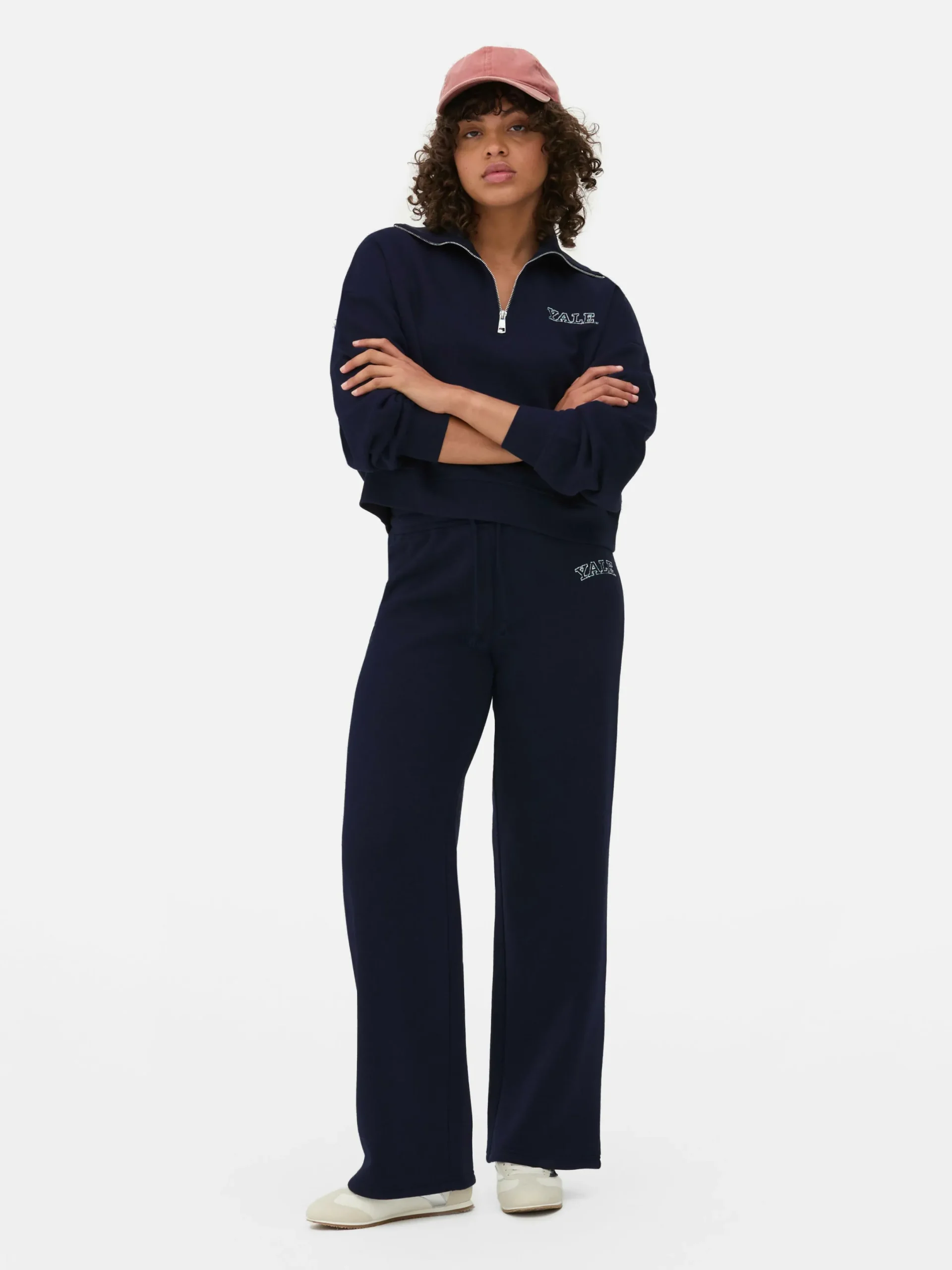 Bas De Jogging|Primark Bas De Jogging Large Yale à Coordonner Bleu marine