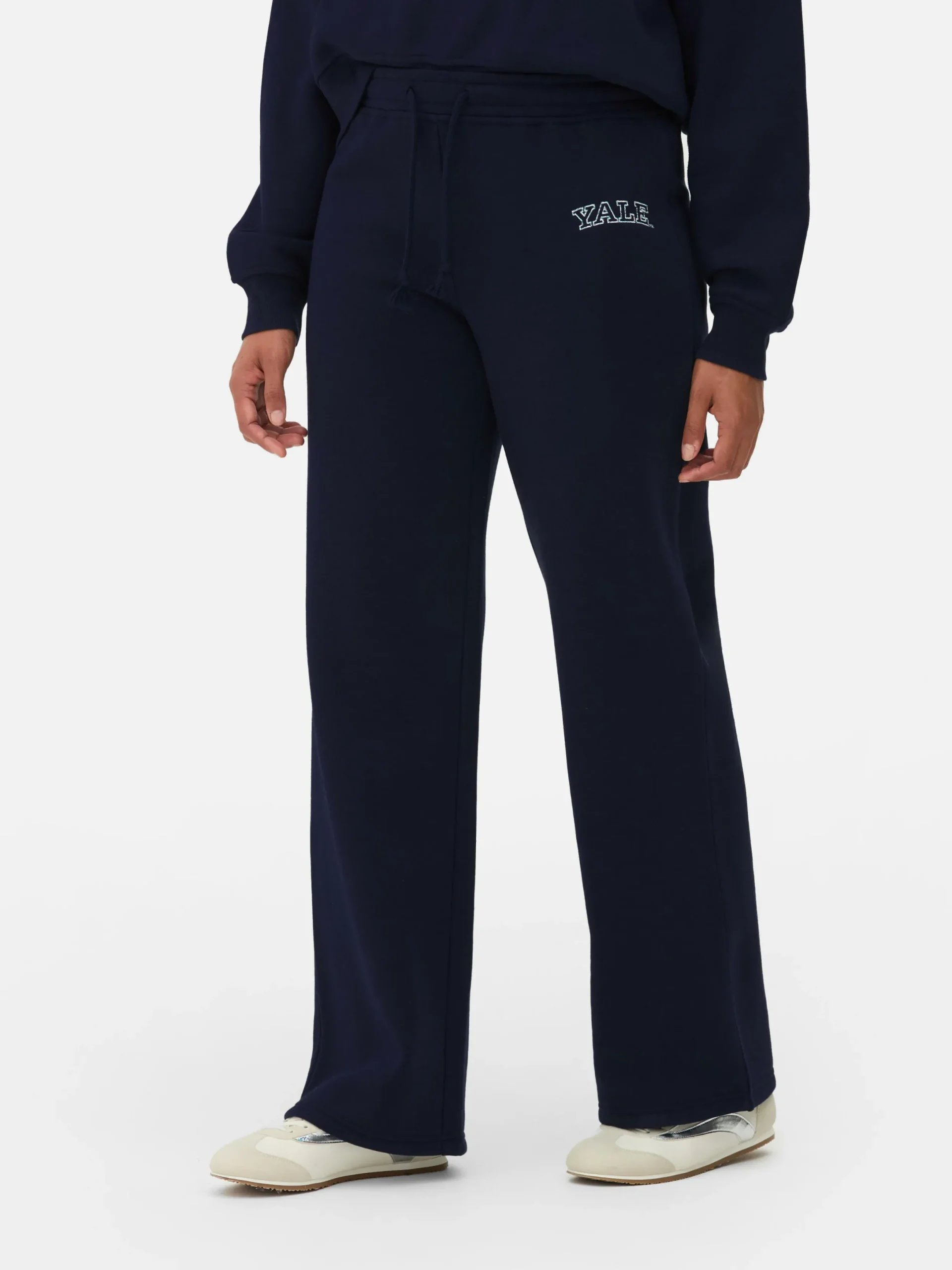Bas De Jogging|Primark Bas De Jogging Large Yale à Coordonner Bleu marine