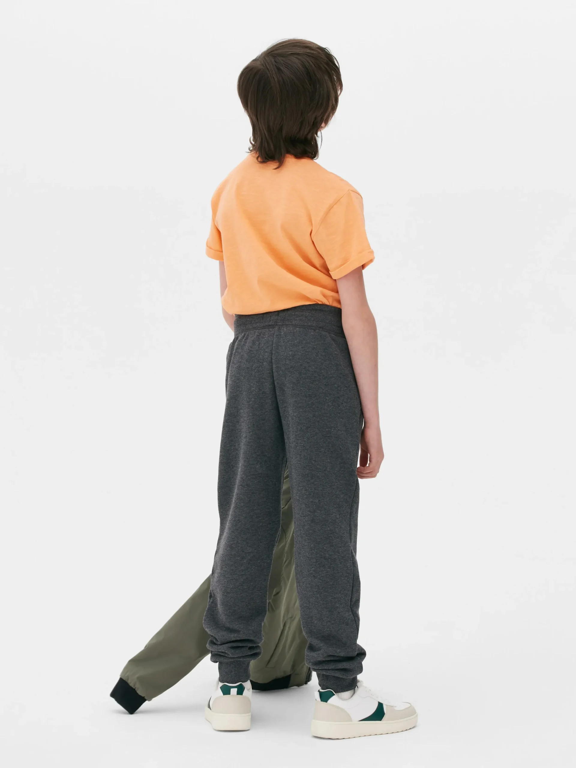Bas De Jogging|Primark Bas De Jogging élastiqué Avec Cordon De Serrage Anthracite