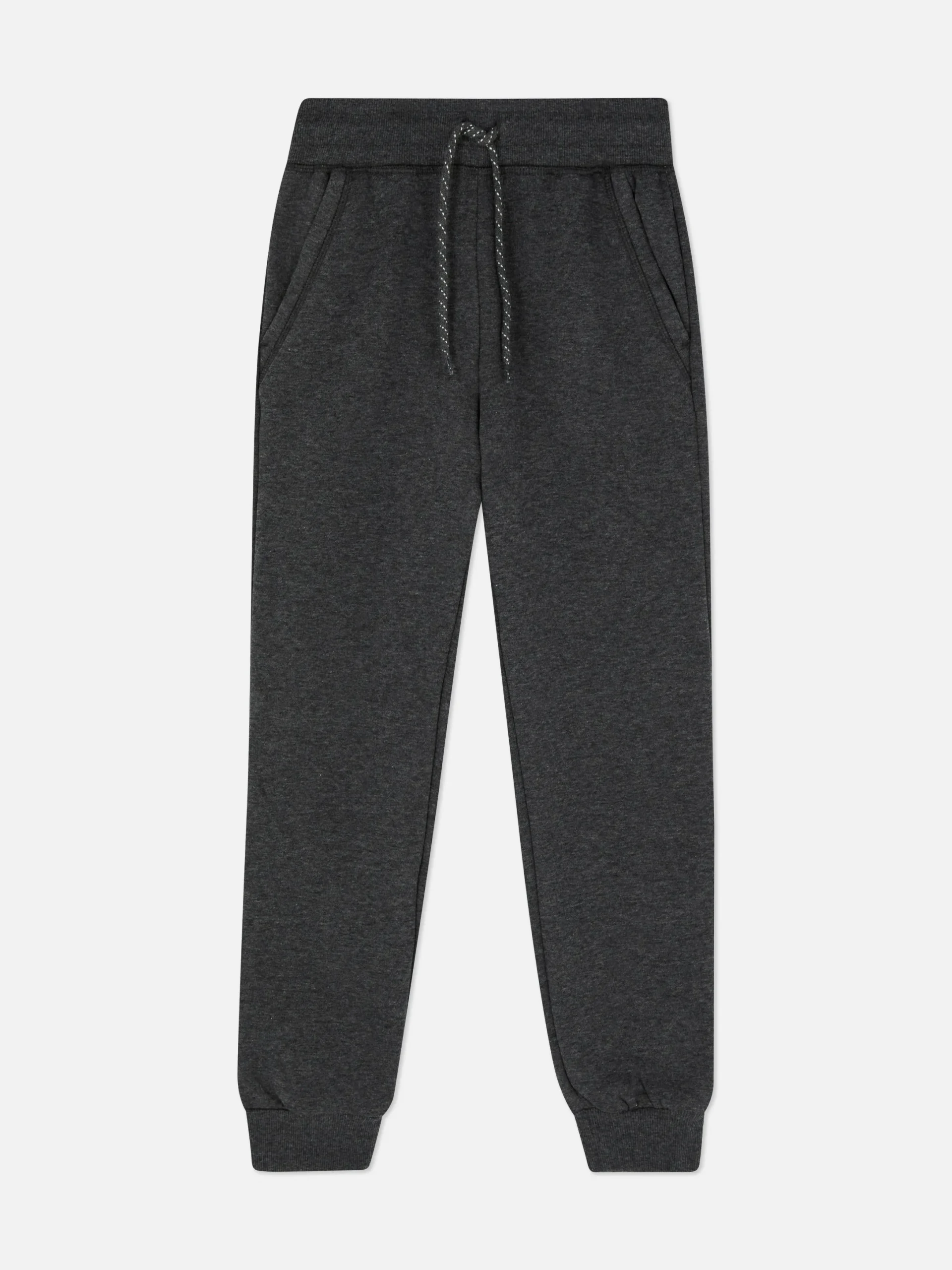 Bas De Jogging|Primark Bas De Jogging élastiqué Avec Cordon De Serrage Anthracite