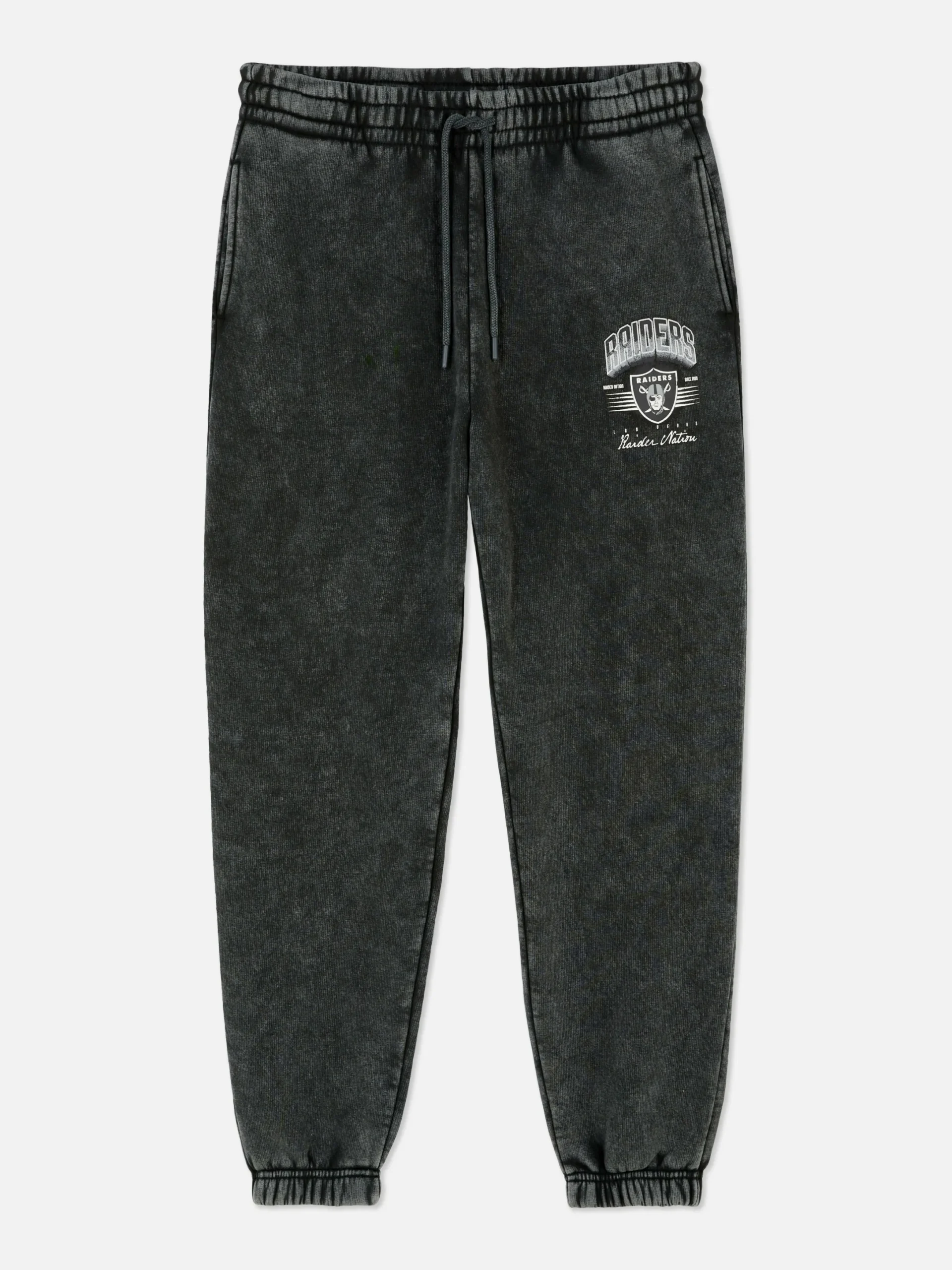 Bas De Jogging|Primark Bas De Jogging NFL Las Vegas Raiders à Coordonner Anthracite