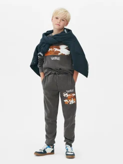Bas De Jogging|Primark Bas De Jogging Pokémon Pikachu Et Dracaufeu Gris foncé