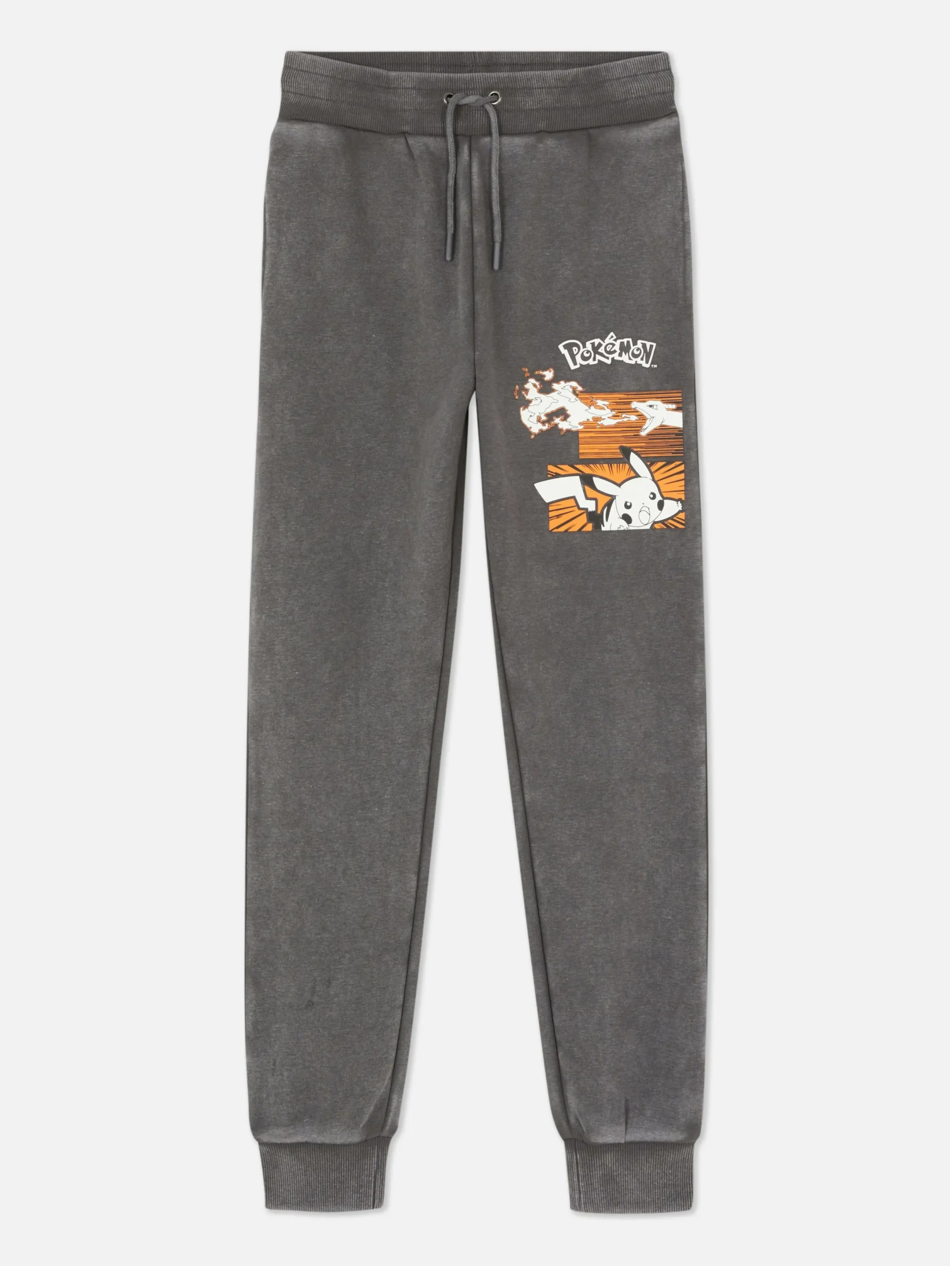 Bas De Jogging|Primark Bas De Jogging Pokémon Pikachu Et Dracaufeu Gris foncé