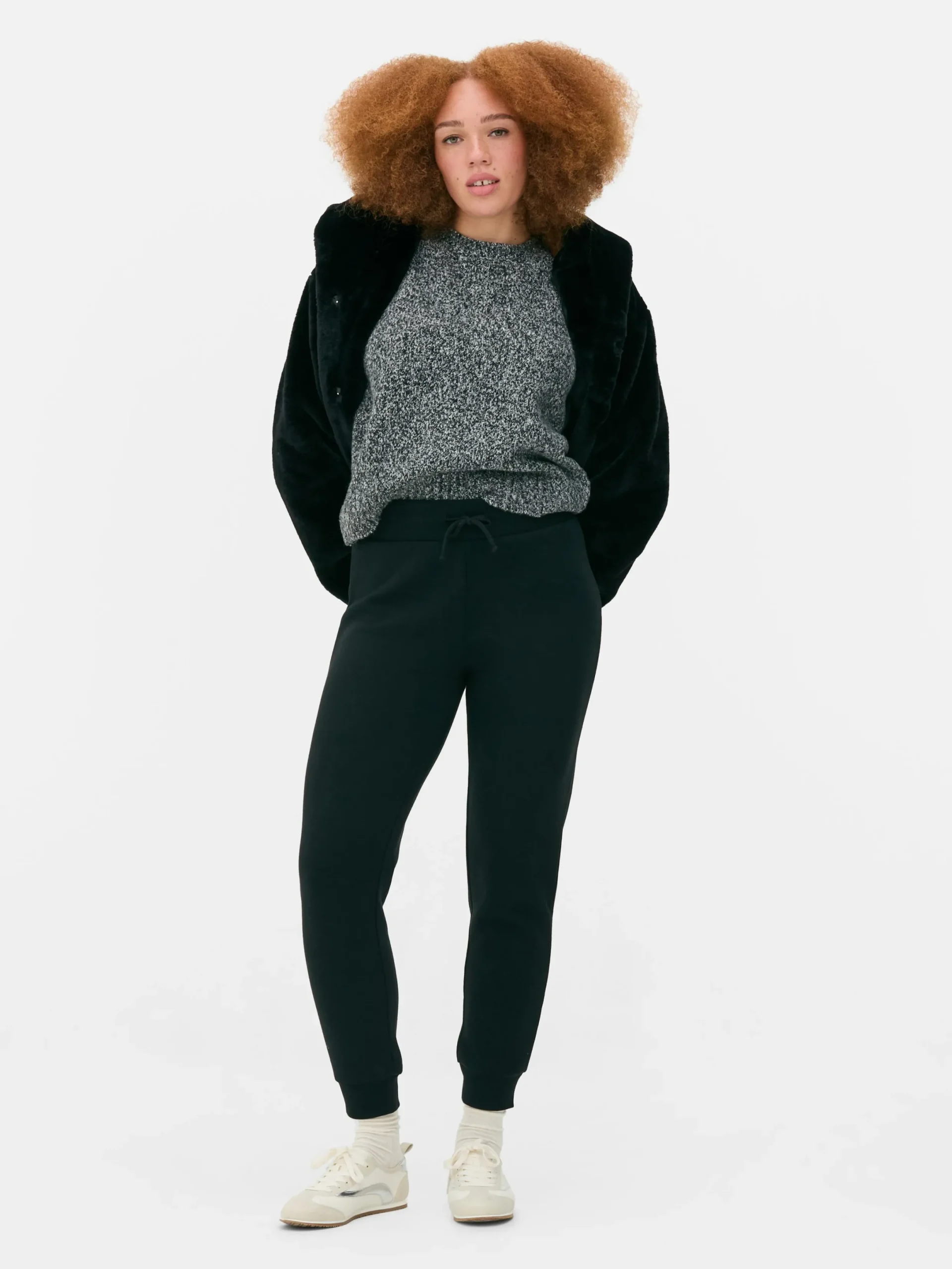 Bas De Jogging|Primark Bas De Jogging Skinny à Cordon De Serrage Noir