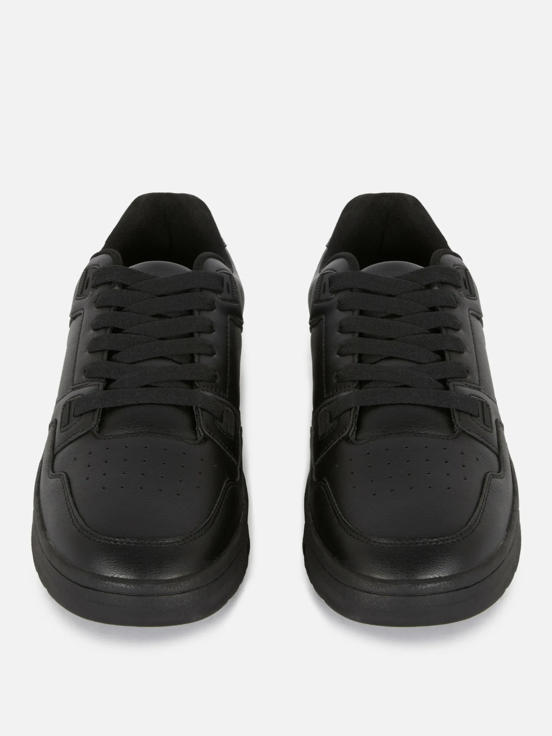 Baskets|Primark Baskets Basses à Lacets Noir