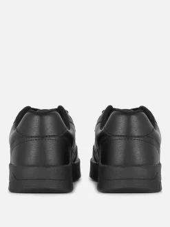 Baskets|Primark Baskets Basses à Lacets Noir
