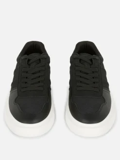 Baskets|Primark Baskets Basses à Lacets Kem Noir
