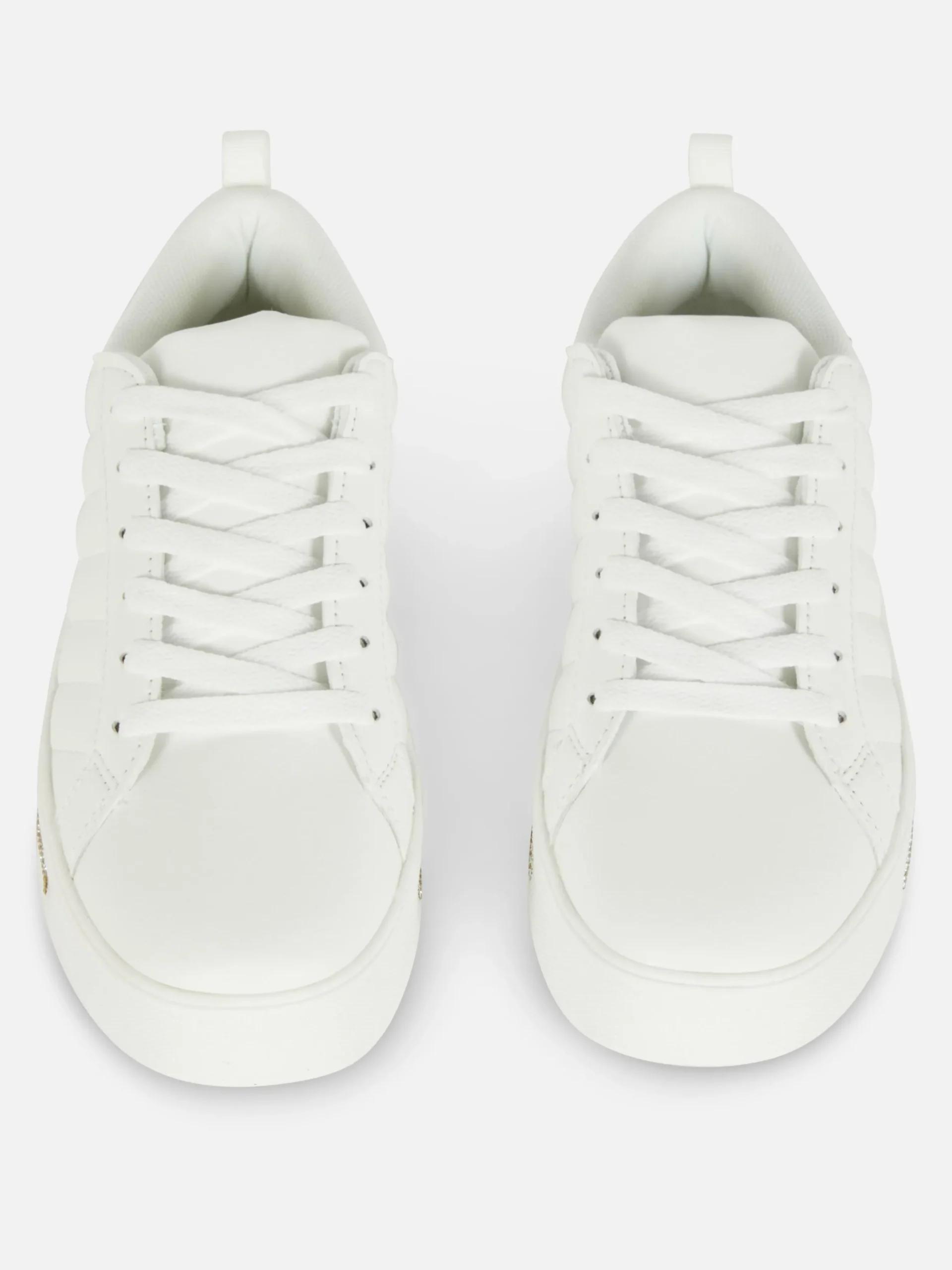 Baskets|Primark Baskets Basses à Strass Blanc